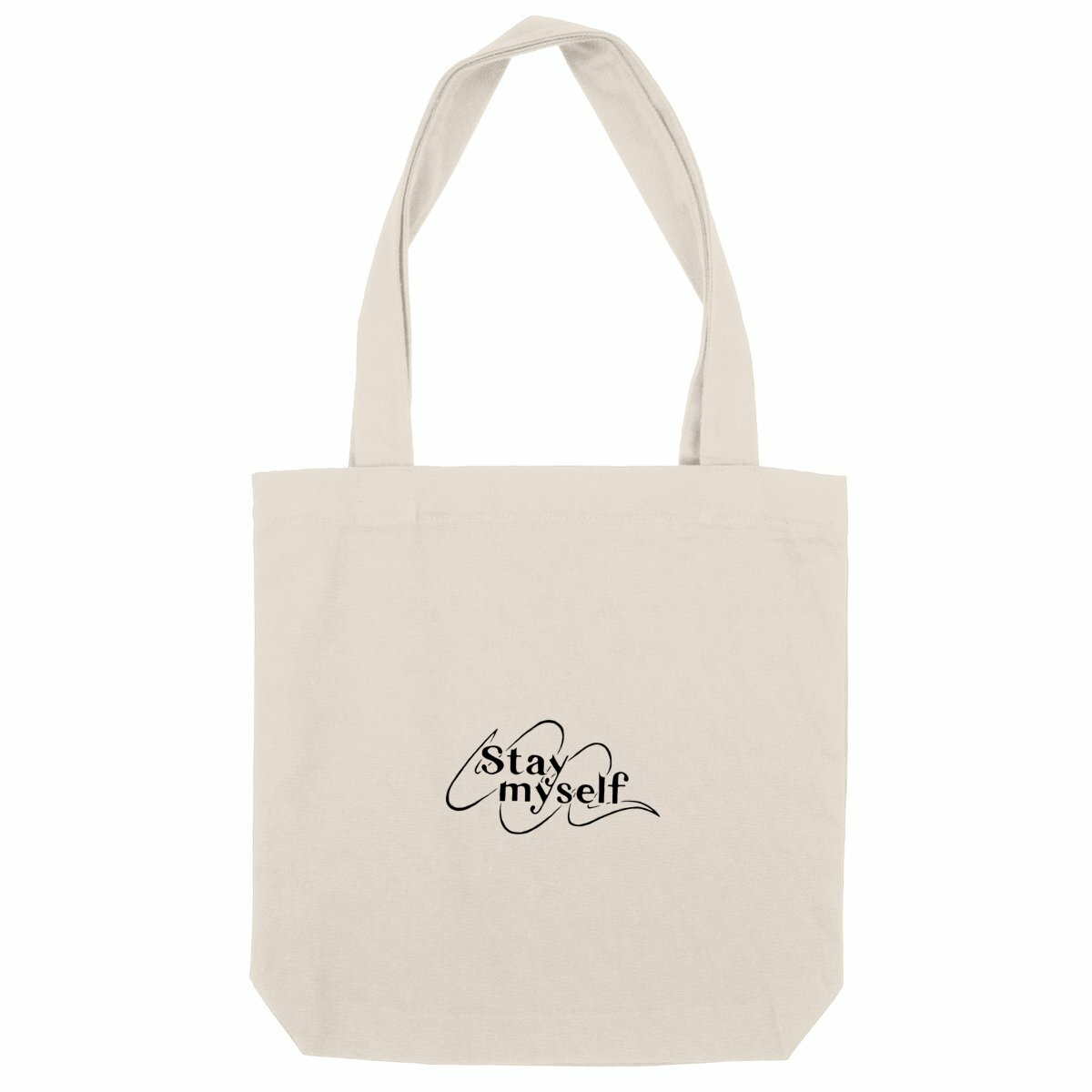 Image back Tote-bag - Stay myself Linéa Black