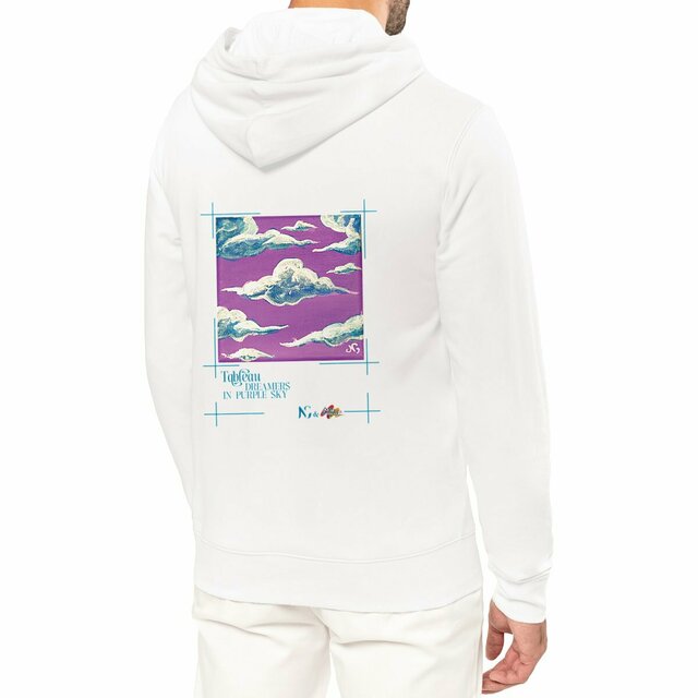 Image front Sweat à capuche - Tableau - Dreamers Purple