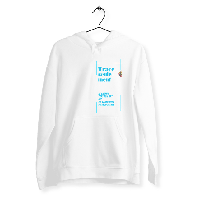 Image back Sweat à capuche - Tableau 3D - Labyrinthe