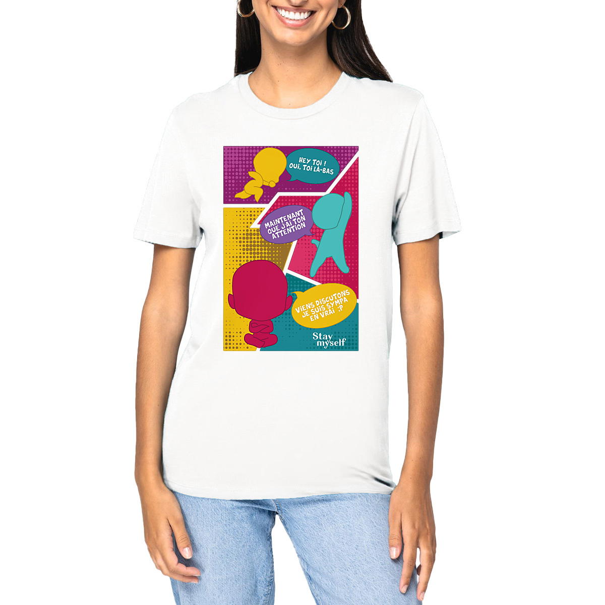 Image front T-shirt épais - BD - Satoris