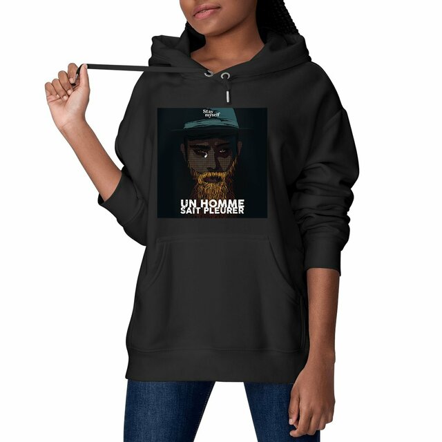 Image front Sweat épais - Un homme sait pleurer