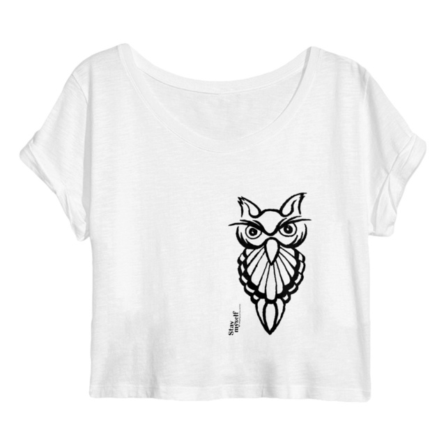 Image back Crop Top - Nocturna