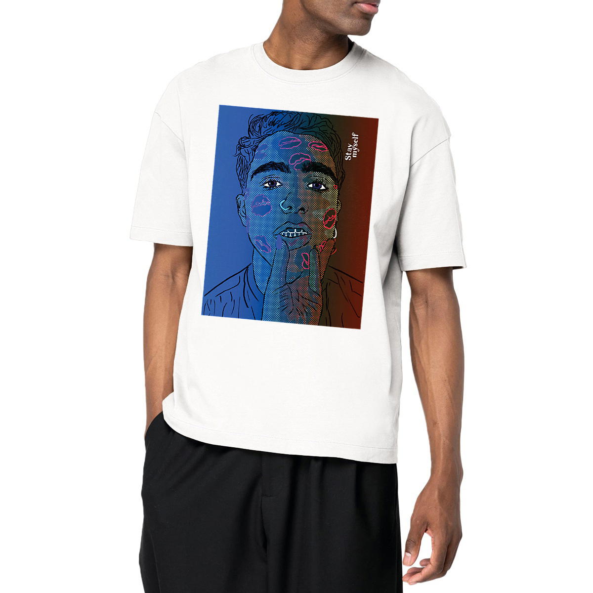 Image front T-shirt Oversize - Casanova