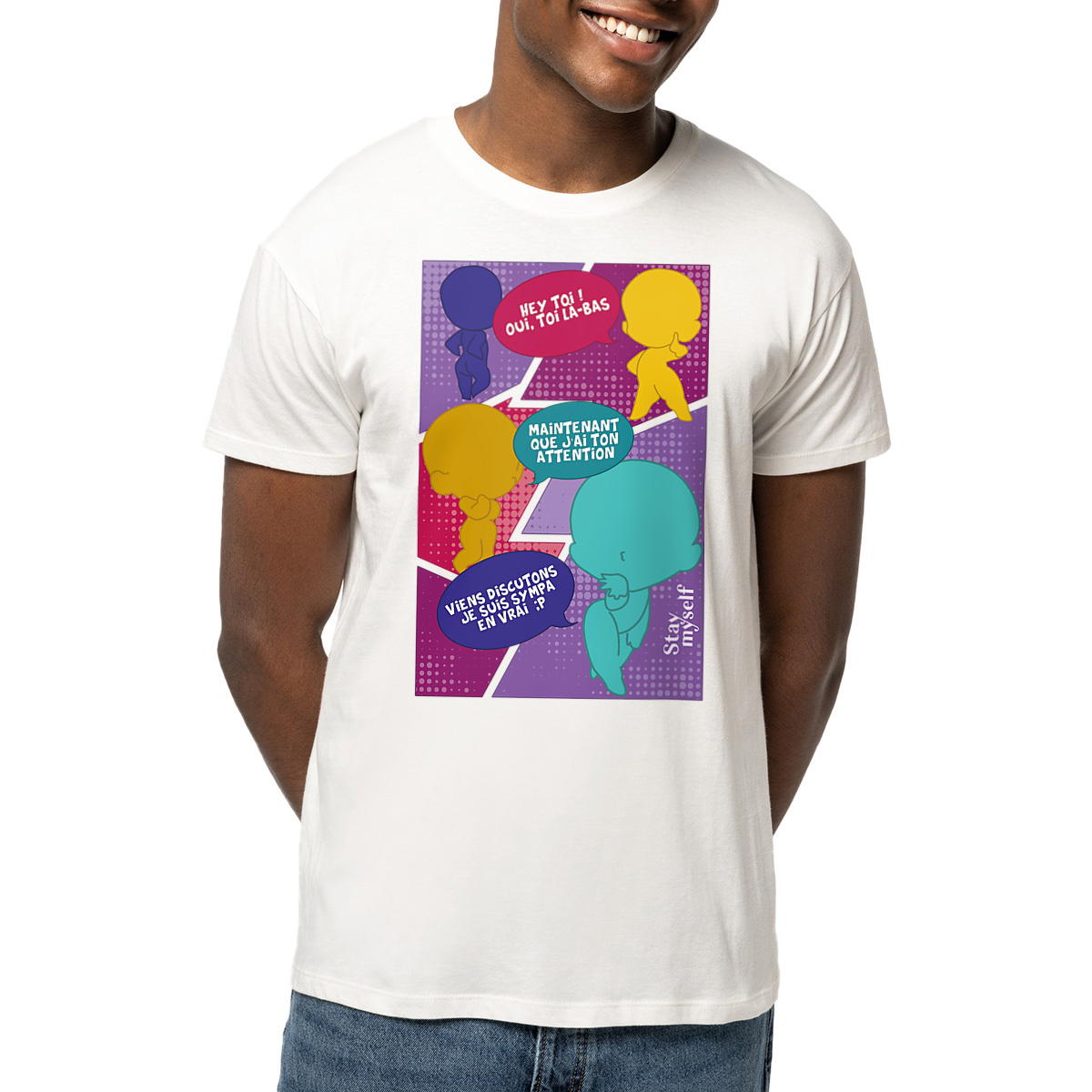 Image front T-shirt - BD - Divas