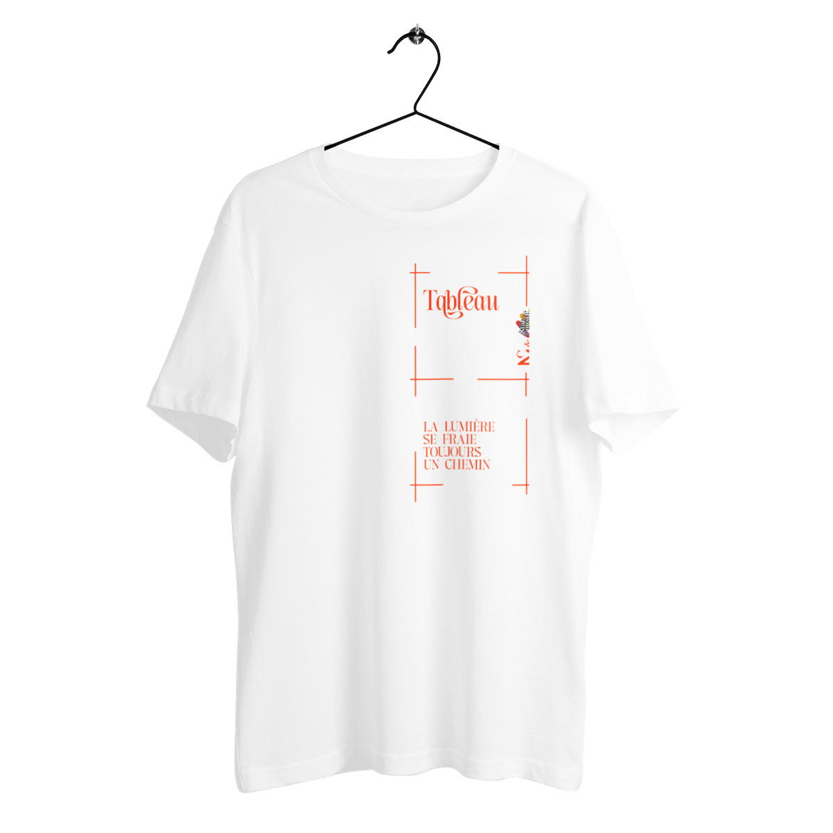 Image back T-shirt épais - Tableau - Hot Lumière