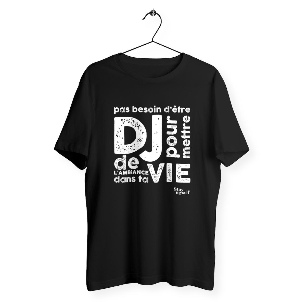 Image back T-shirt - DJ White