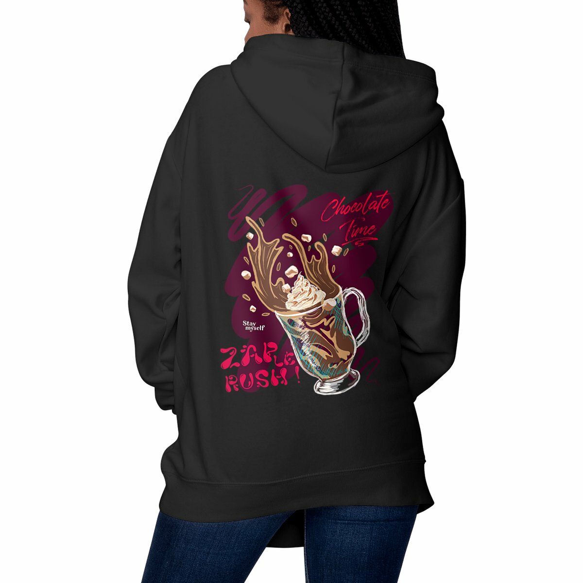 Image front Sweat épais - ZAP le Rush - Chocolate Time