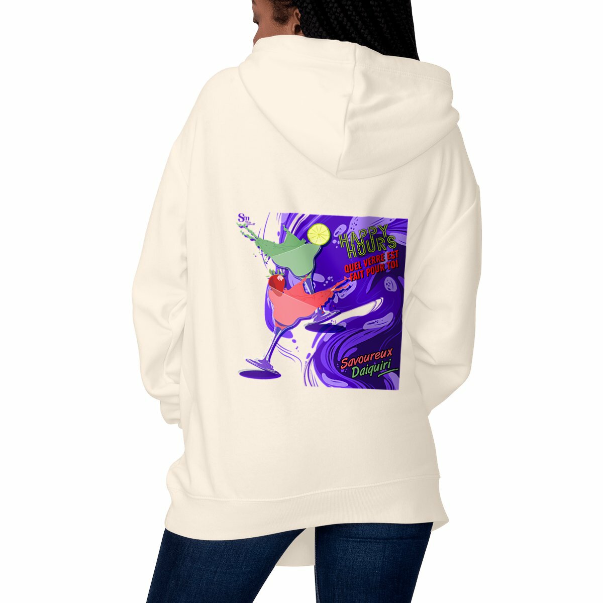 Image front Sweat épais - Happy Hours - Daiquiri