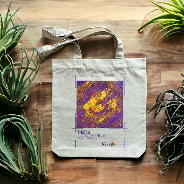 Image front Tote-bag - Tableau - Tourbillon