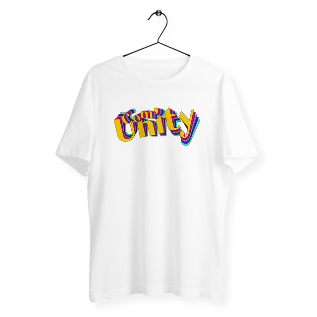 Image back T-shirt - Com'Unity