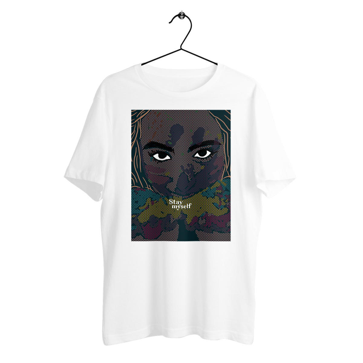 Image back T-shirt épais - Festival Color