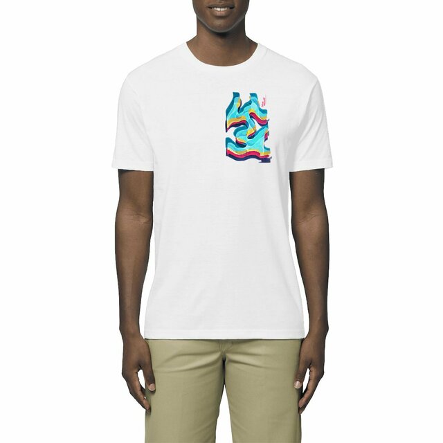 Image front T-shirt - Color Flow