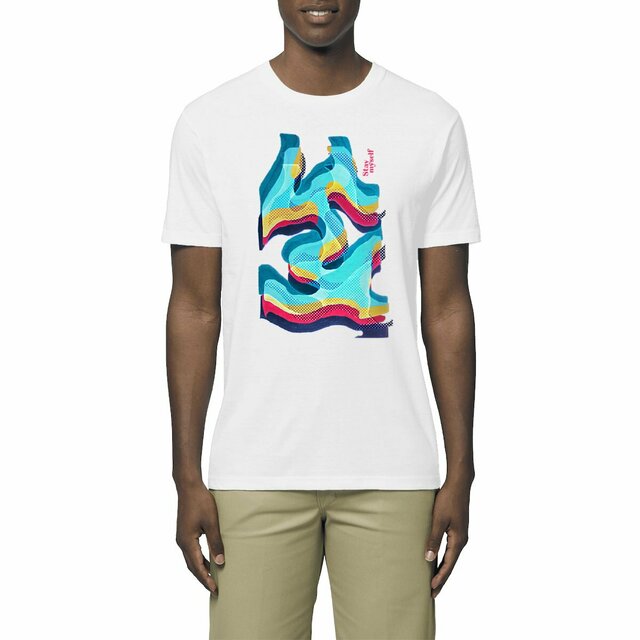 Image front T-shirt - Color Flow