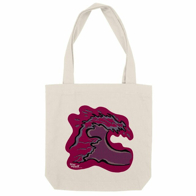 Image back Tote-bag - Pop Wave