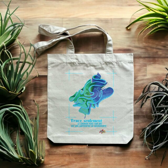 Image front Tote-bag - Tableau 3D - Labyrinthe