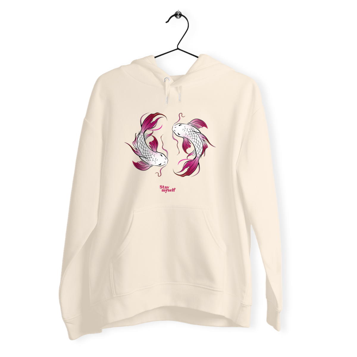 Image back Sweat épais - Double Carpe Koi