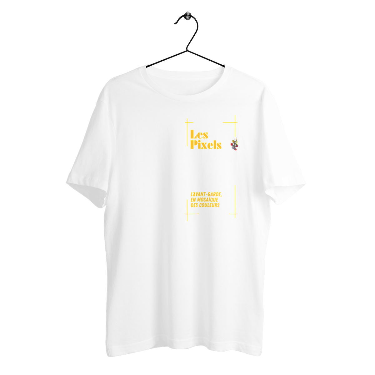 Image back T-shirt épais - Tableau 3D - Mosaïque des Pixels