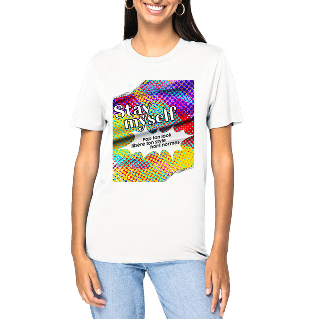 Image front T-shirt épais - Stay myself 2.0