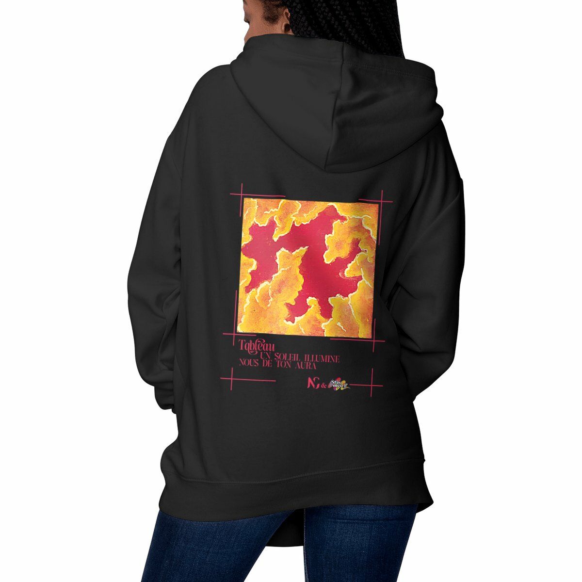 Image front Sweat épais - Tableau - Aura Illuminé