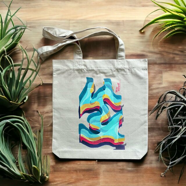 Image front Tote-bag - Color Flow