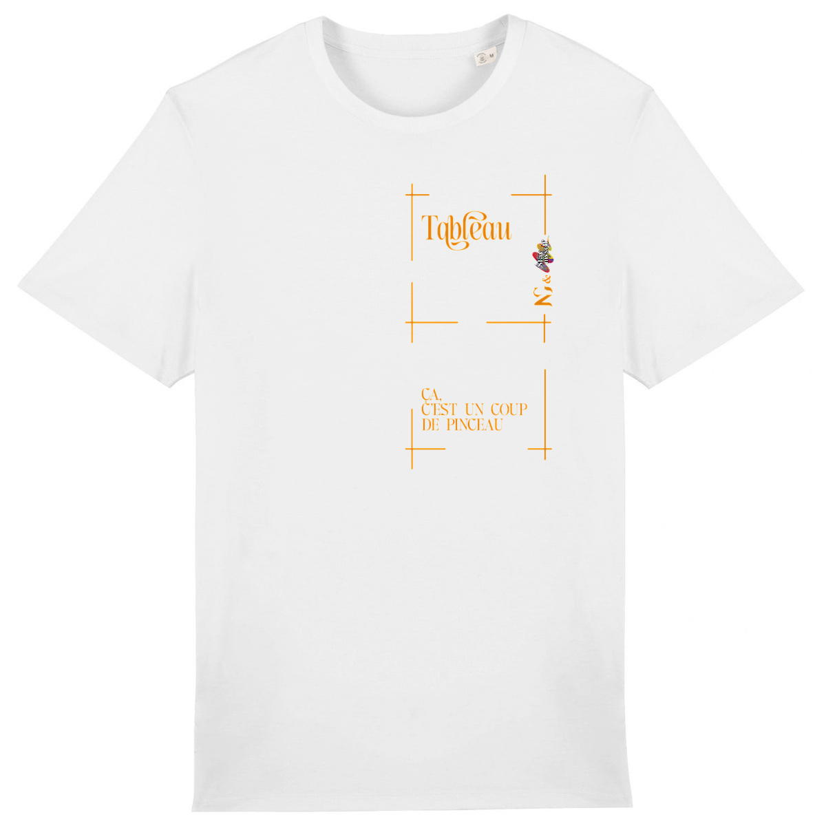 Image back T-shirt épais - Tableau - Coup de Pinceau