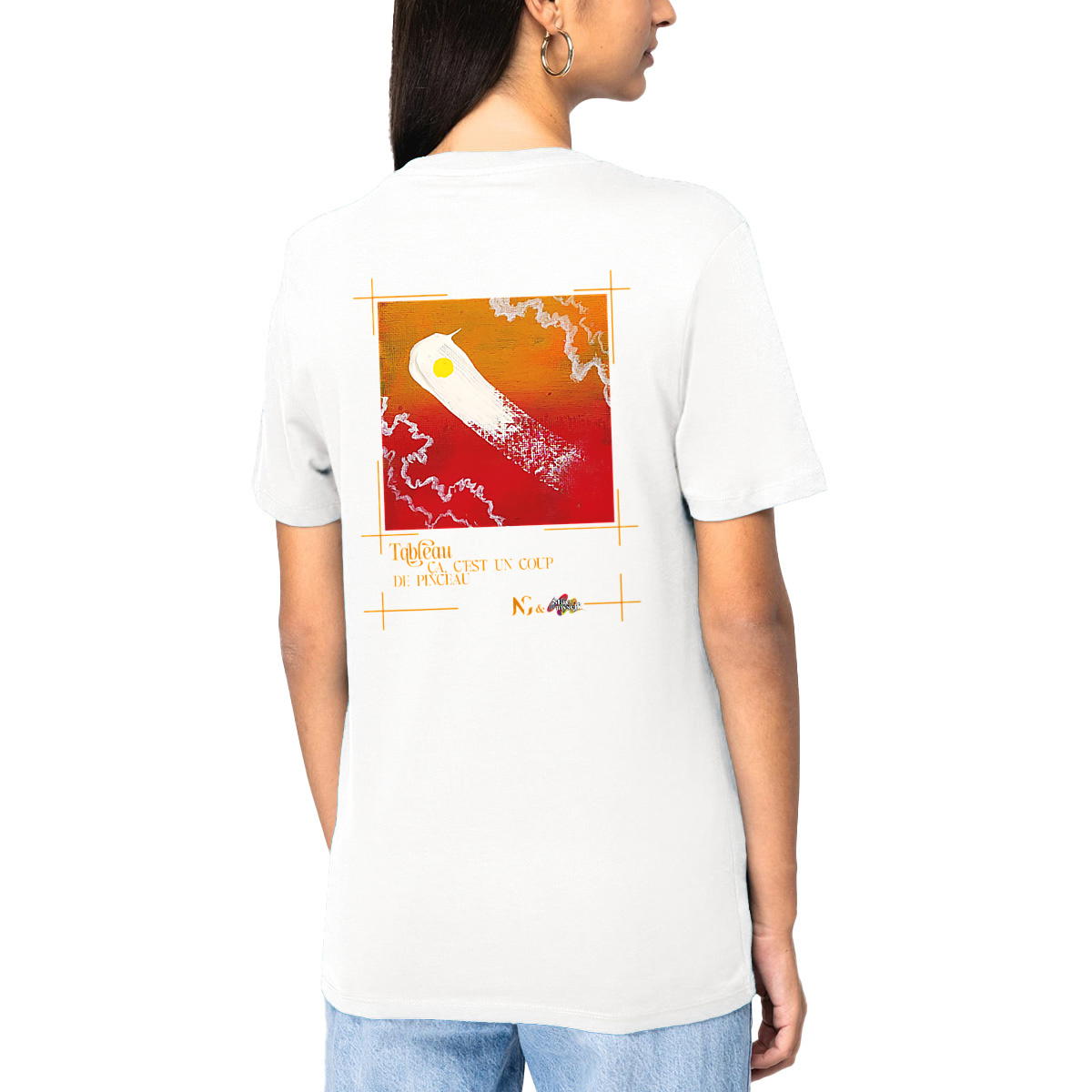 Image front T-shirt épais - Tableau - Coup de Pinceau