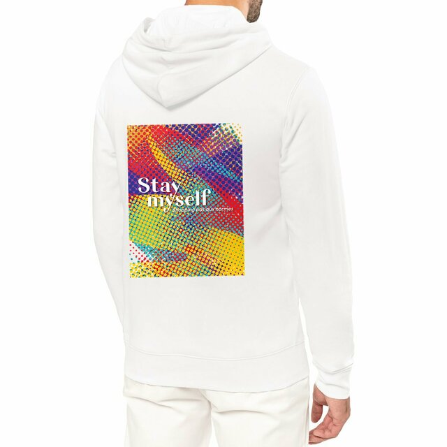 Image front Sweat à capuche - Stay myself