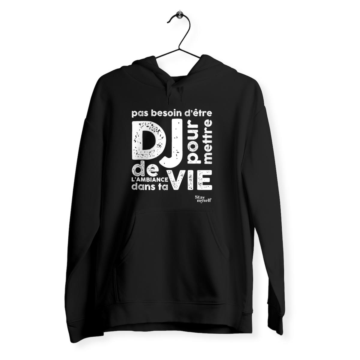 Image back Sweat à capuche - DJ White