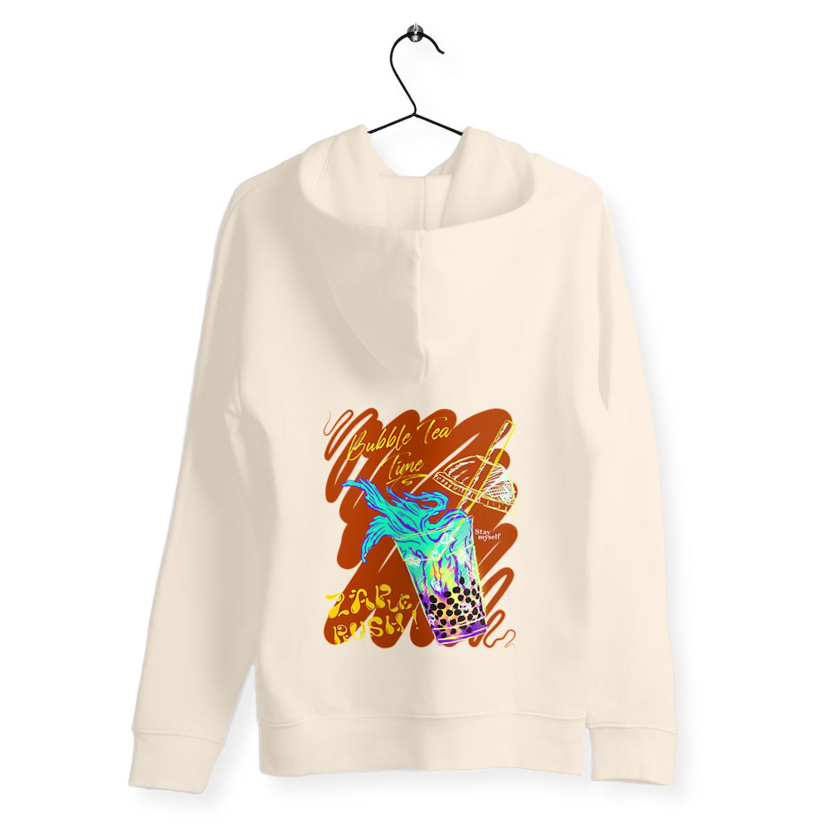 Image back Sweat épais - ZAP le Rush - Bubble Tea Time