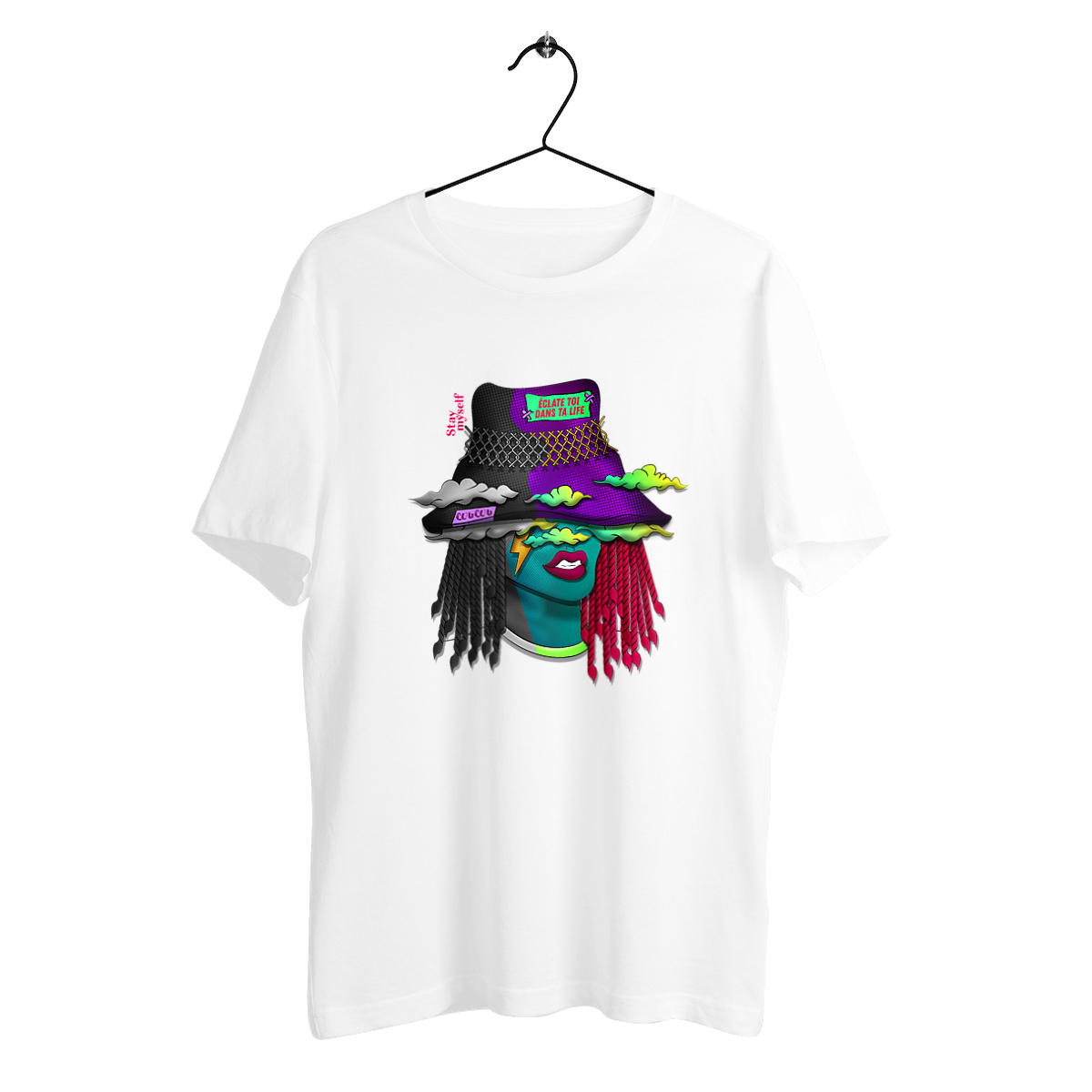 Image back T-shirt épais - Color ta Life