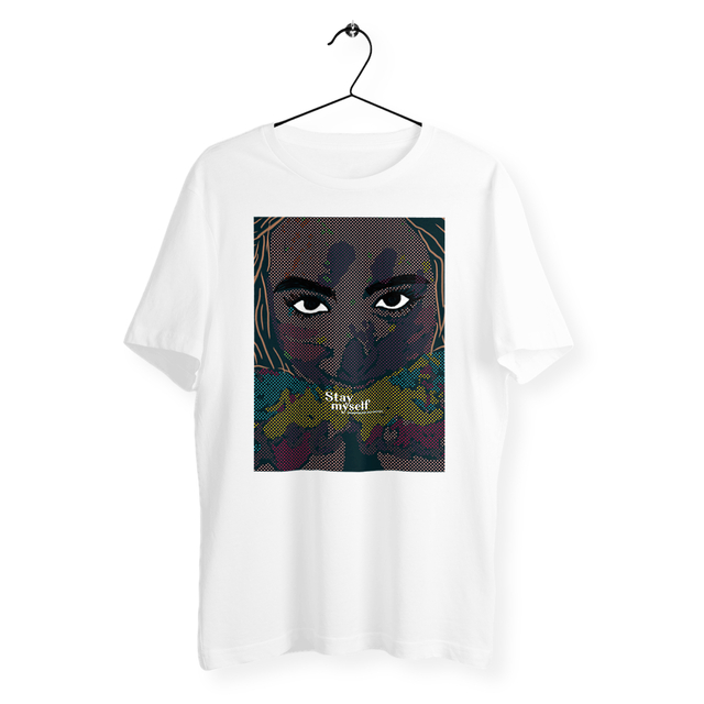 Image back T-shirt - Festival color