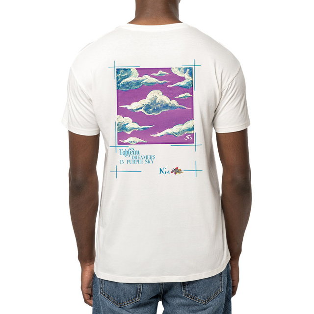 Image front T-shirt - Tableau - Dreamers Purple