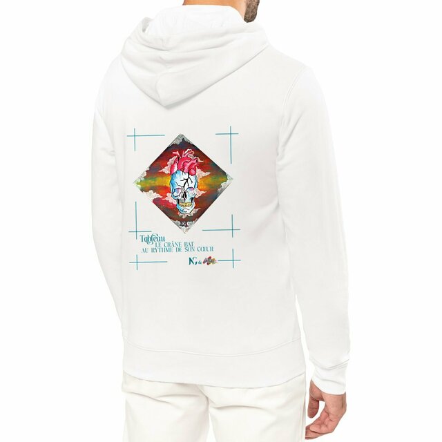 Image front Sweat à capuche - Tableau - Au Rythme du Cœur