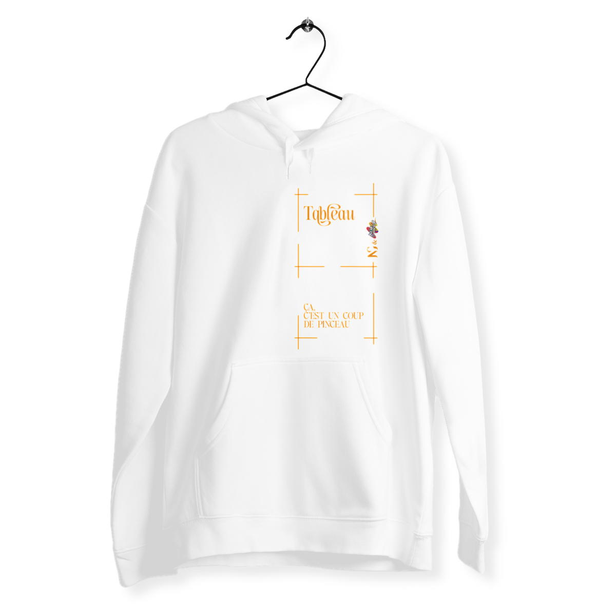 Image back Sweat à capuche - Tableau - Coup de Pinceau