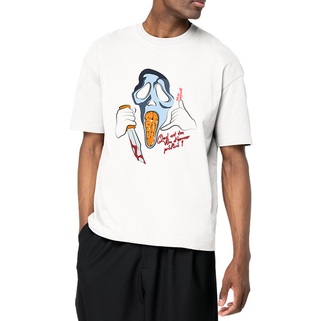 Image front T-shirt Oversize - Wazup