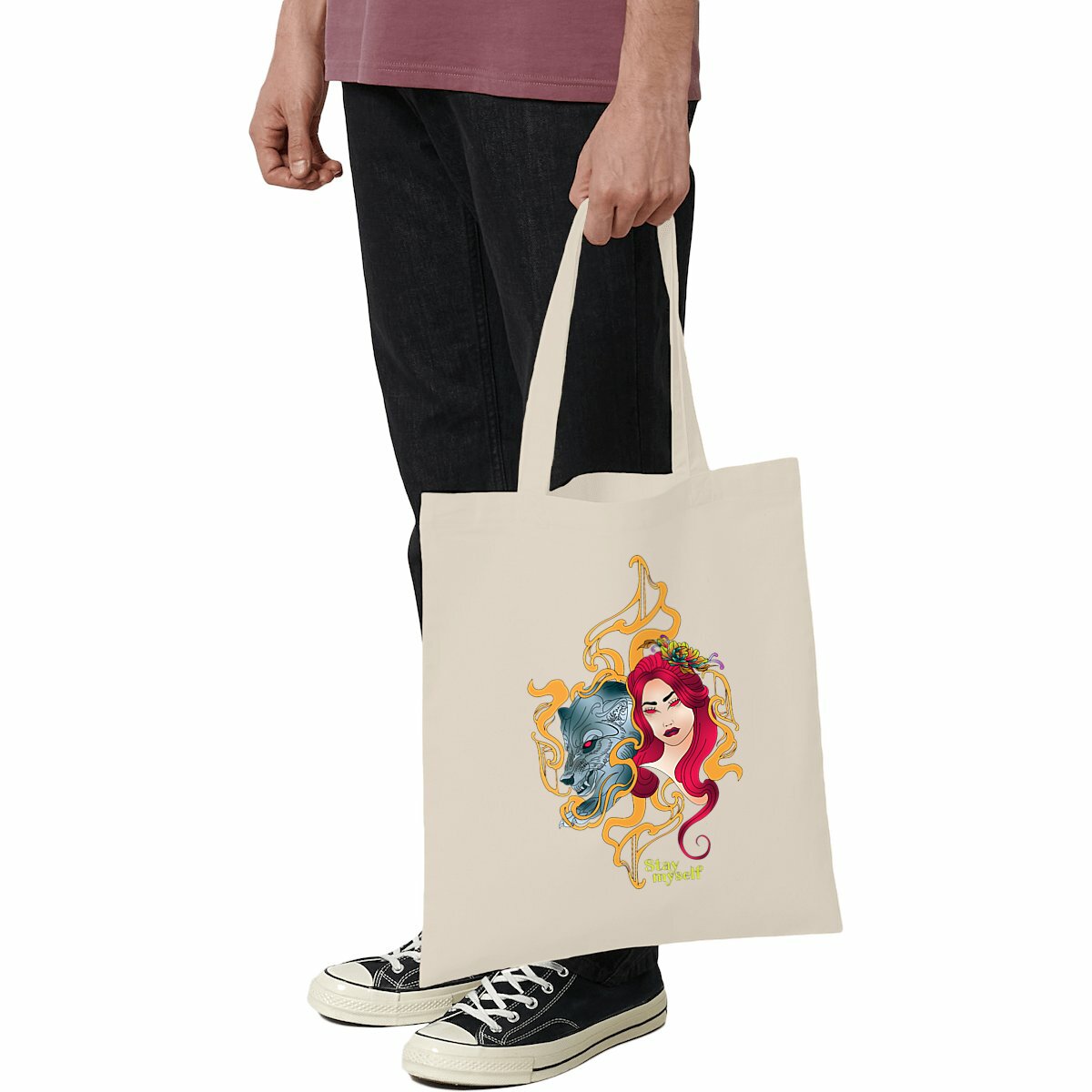 Image front Tote-bag léger - Neo Traditionnel