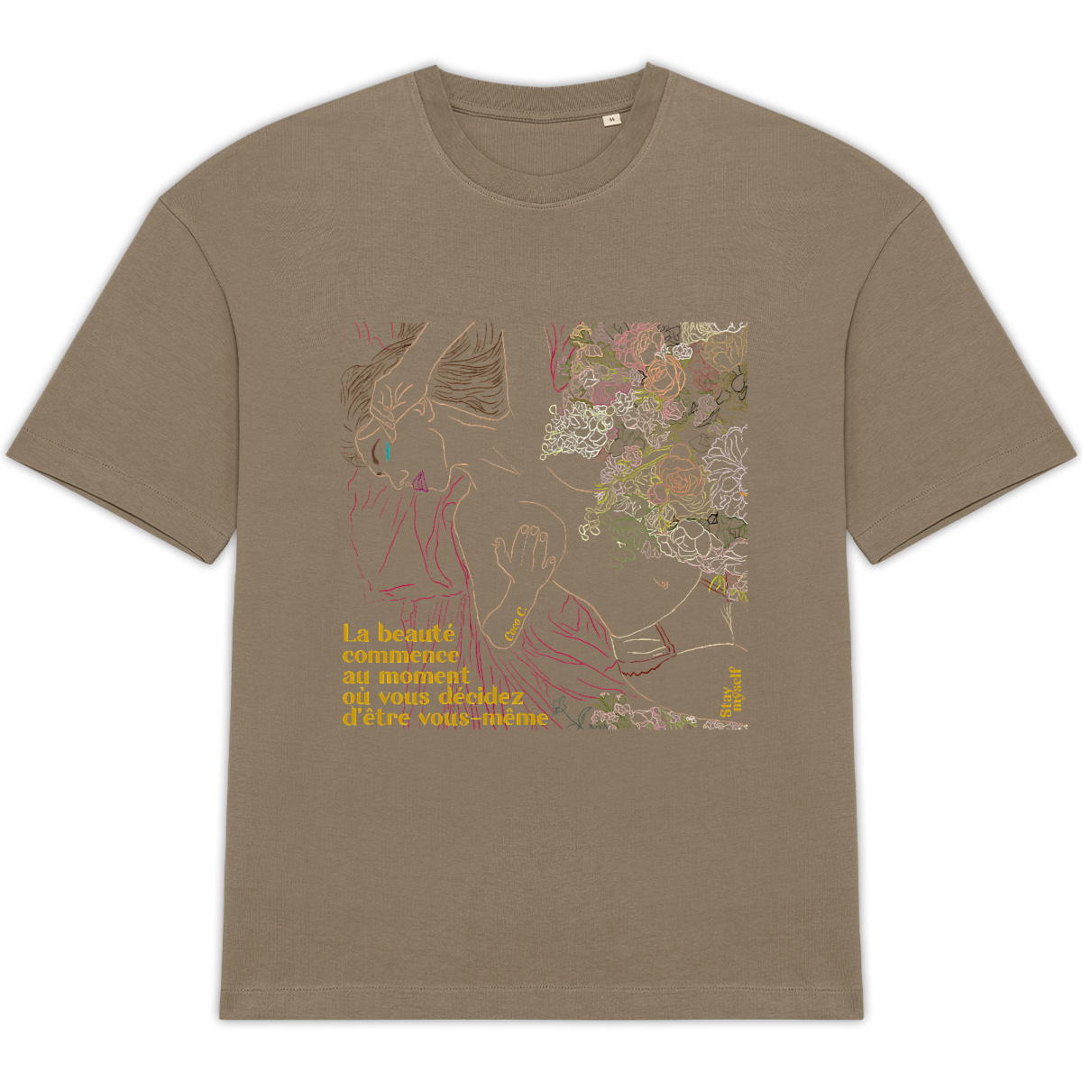 Image back T-shirt Oversize - Coco C.