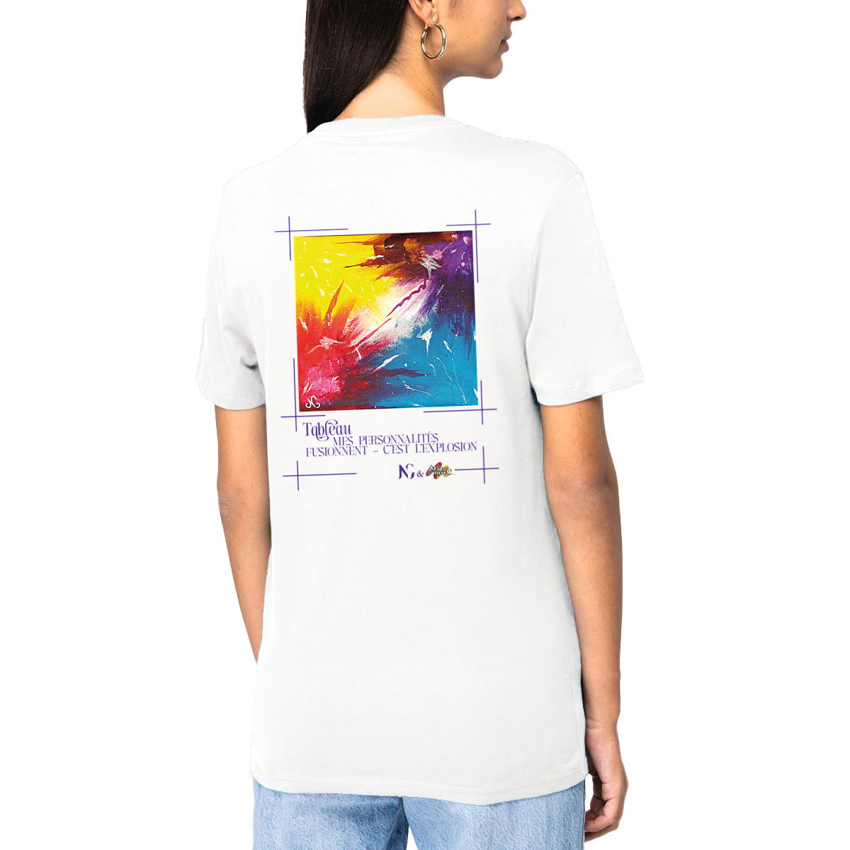 Image front T-shirt épais - Tableau - Explosion