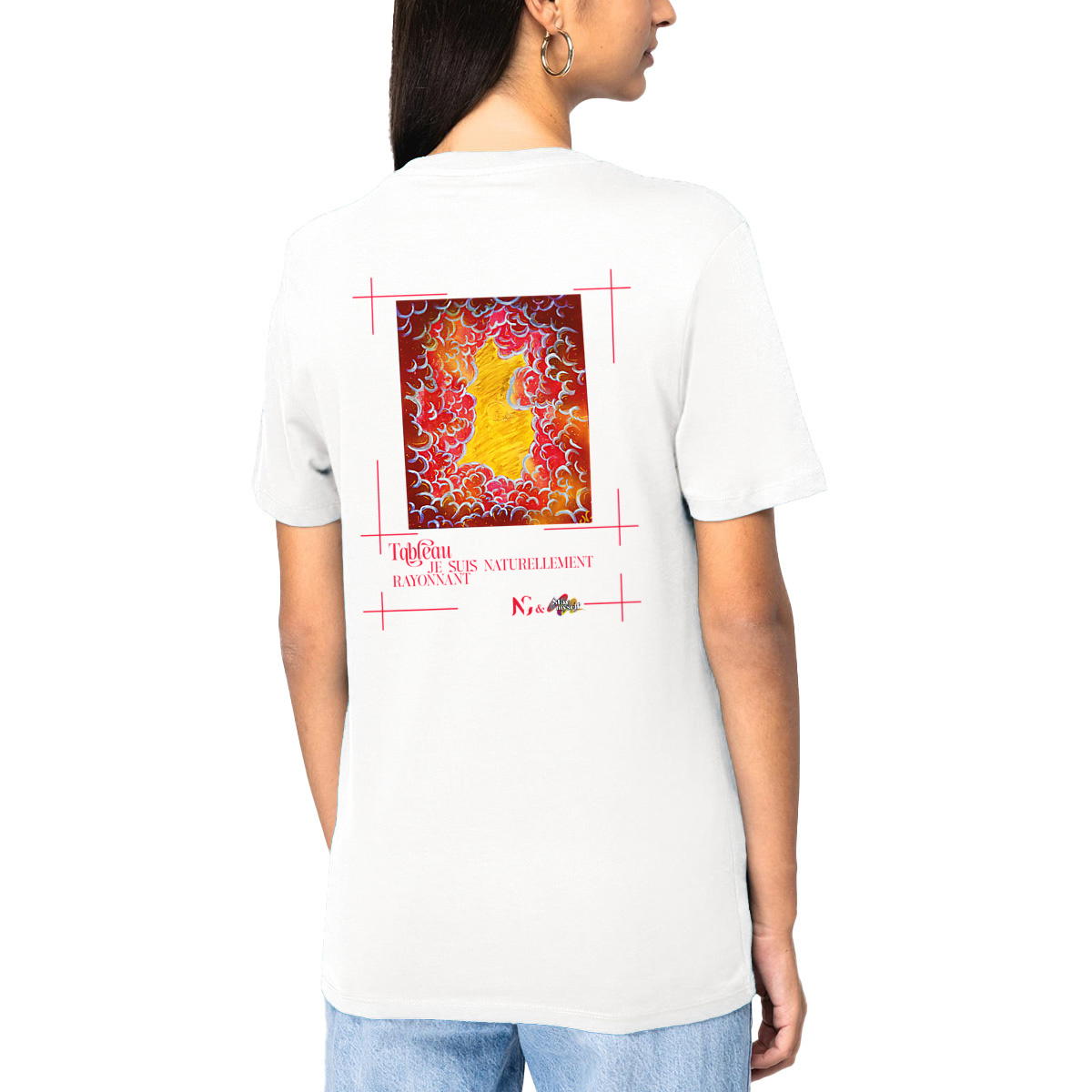 Image front T-shirt épais - Tableau - Rayonnant
