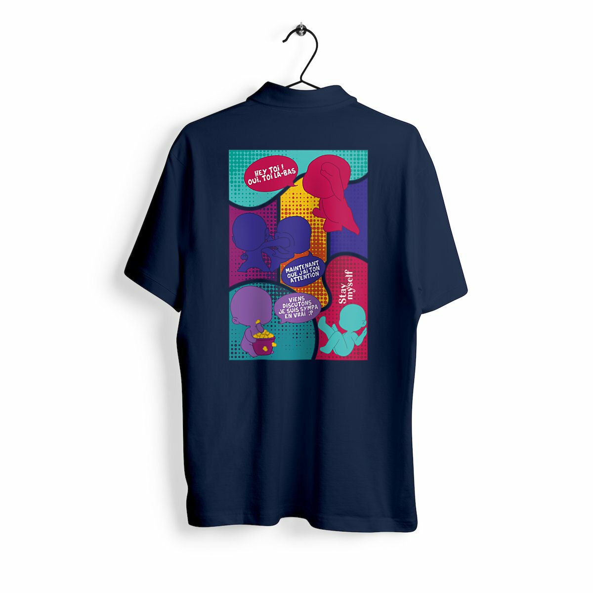 Image back Polo Homme - BD - Botage de fessiers