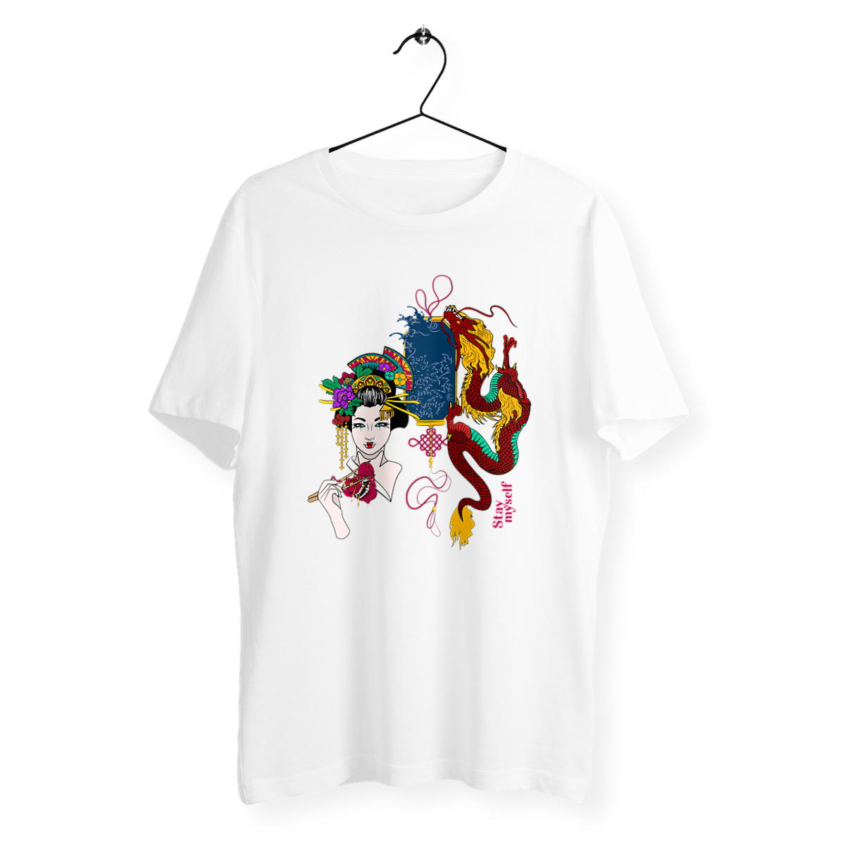 Image back T-shirt - Traditionnel Japonais