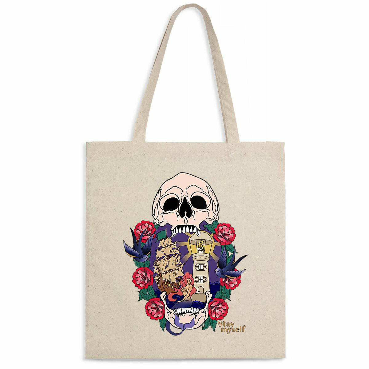 Image back Tote-bag léger - Traditionnel Américain