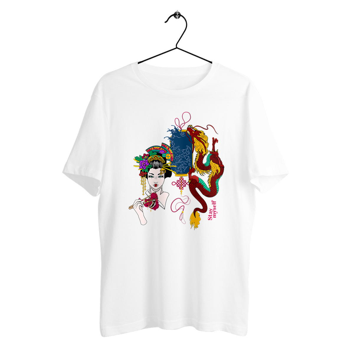 Image back T-shirt épais - Traditionnel Japonais