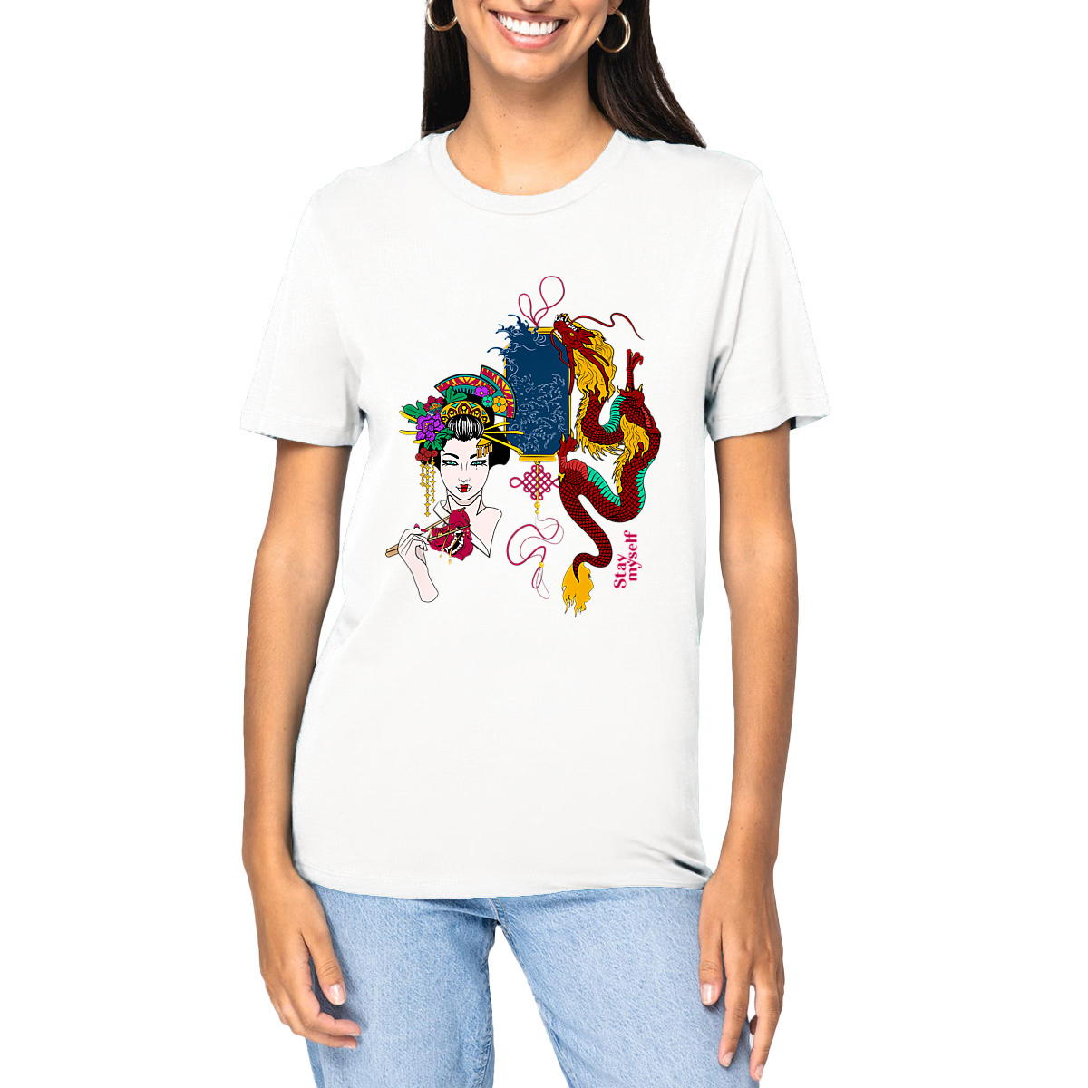 Image front T-shirt épais - Traditionnel Japonais