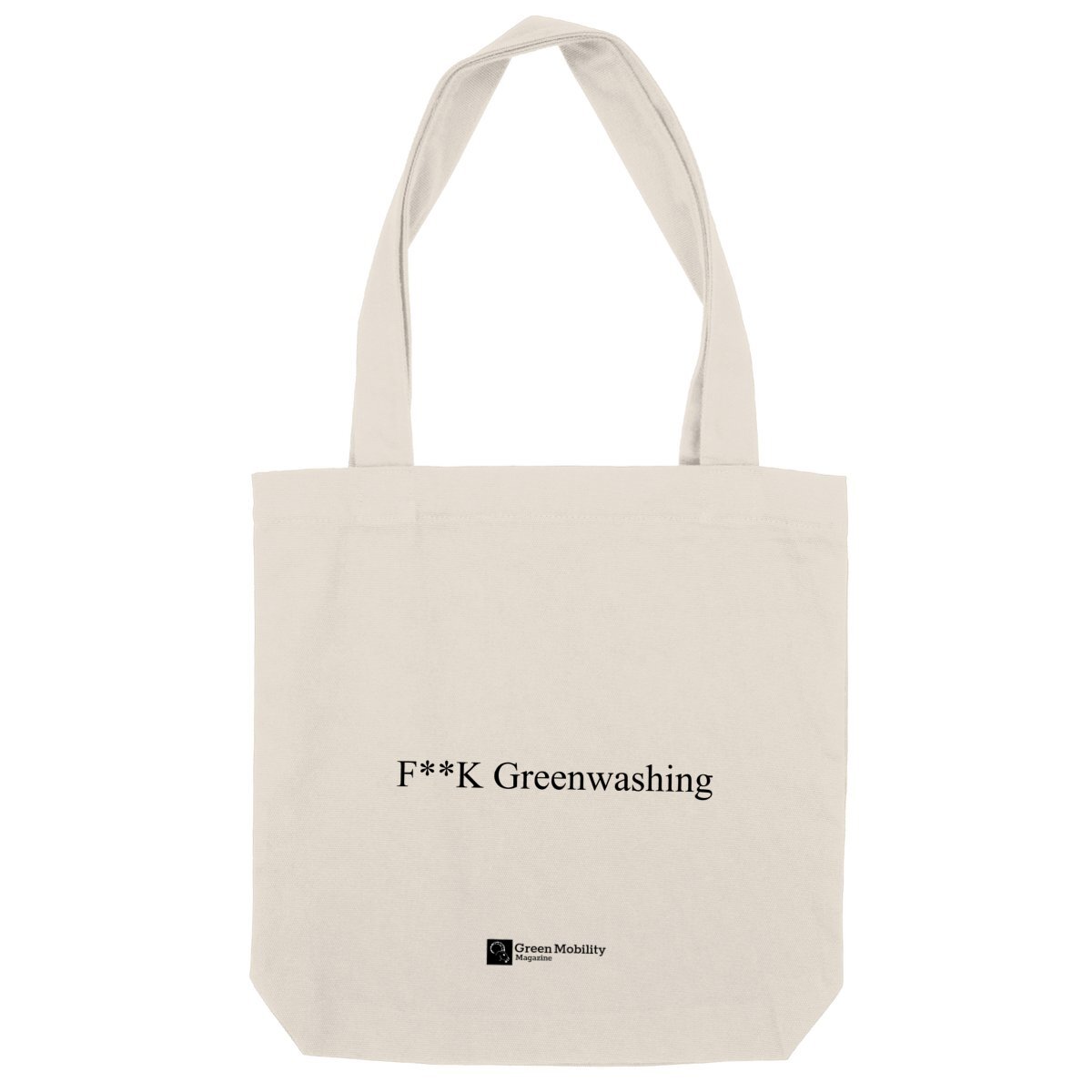 Image front F**K Greenwashing Heavy Totebag