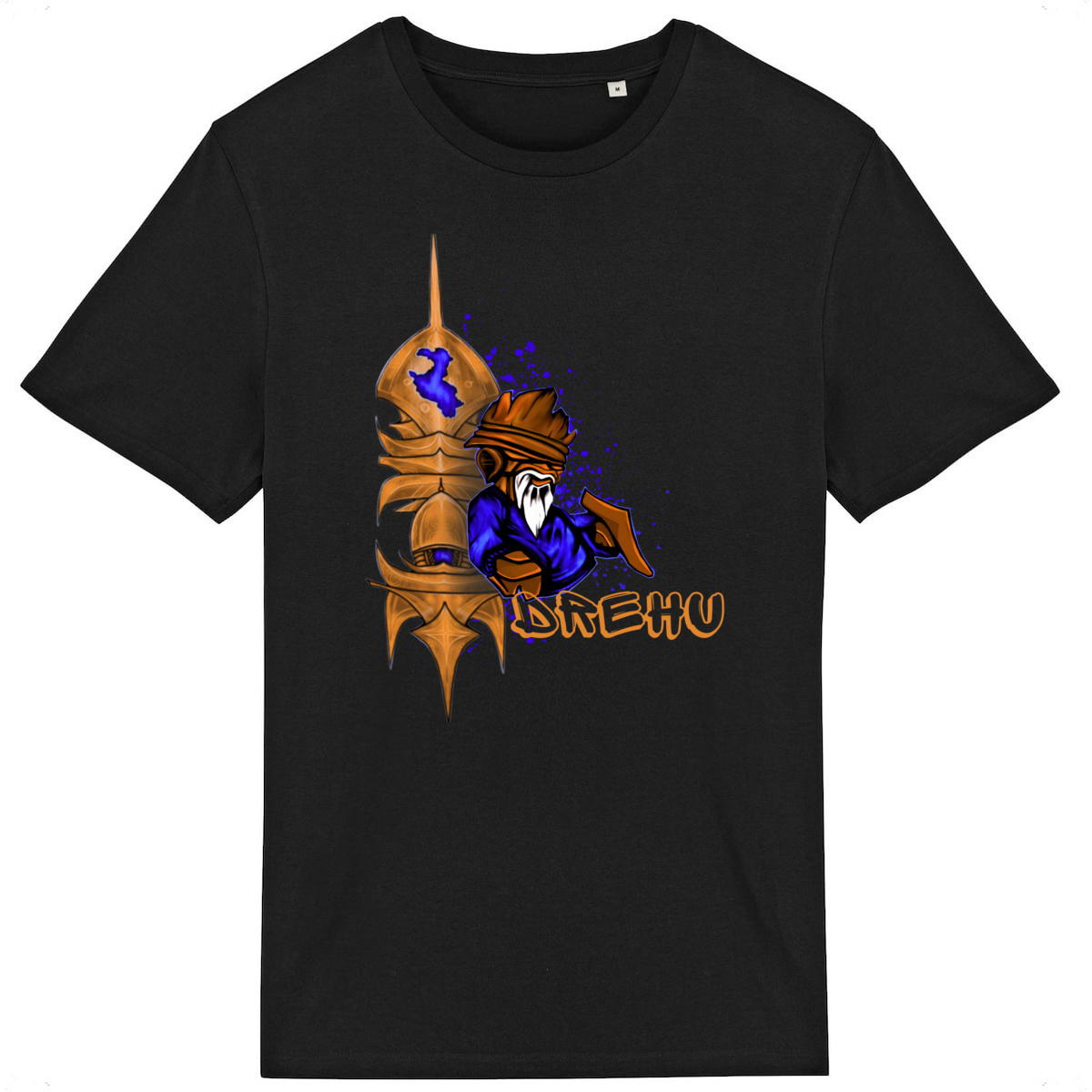 Image front T-shirt unisexe léger Chambranle Street: Drehu 