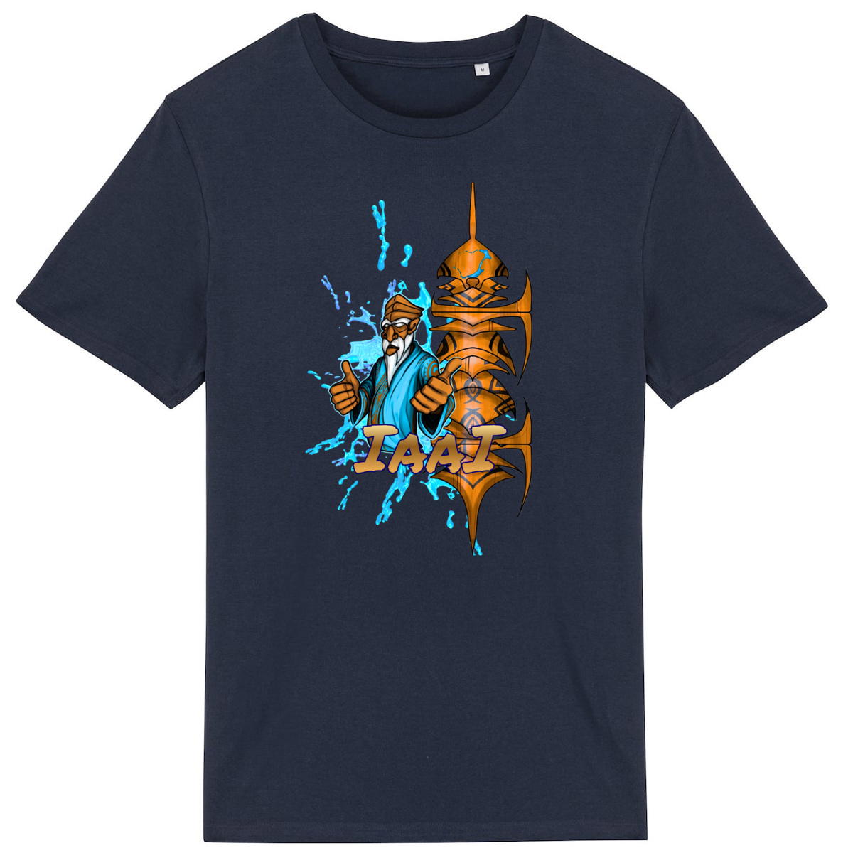 Image back T-shirt unisexe léger : YaaY