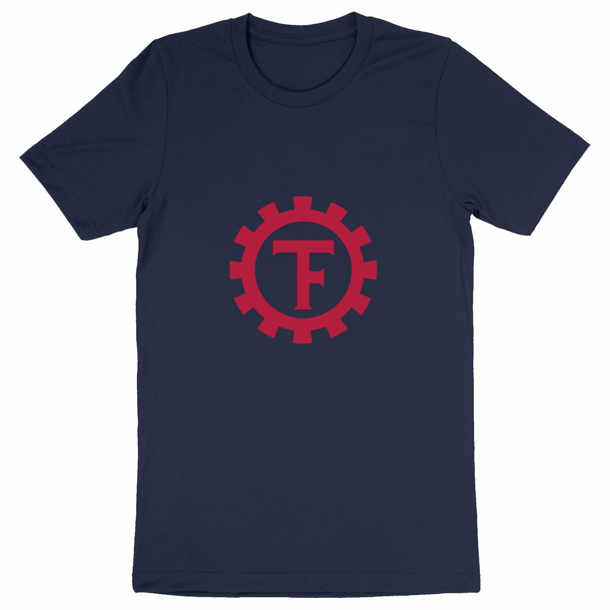 Image back T(F)-skjorta med stort tryck (röd logo)