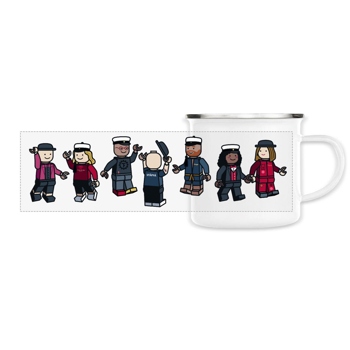 Image front Lil peeps metallmugg