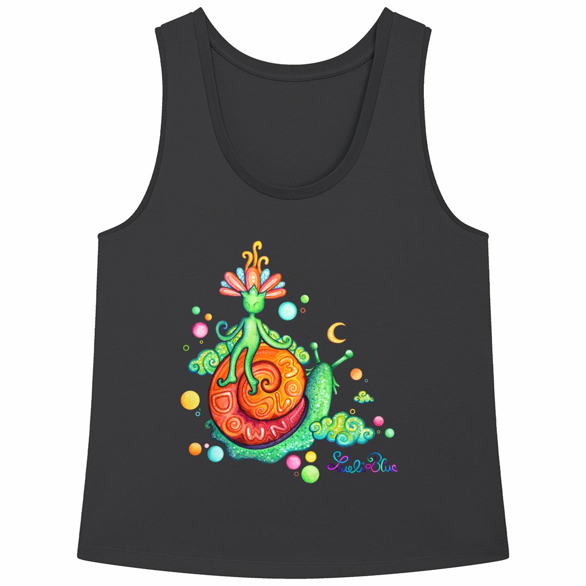 Image back Débardeur ample escargot